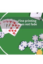 Round Poker Layout