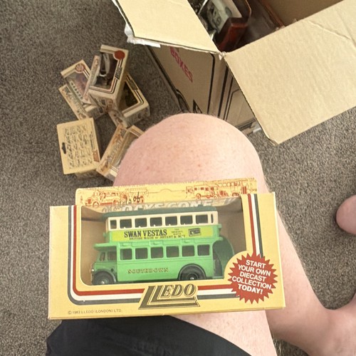 Lledo diecast model bus - model,