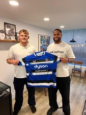 Bath Rugby Shirt Signed by the