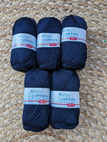 500g patons 100 cotton - patons, –