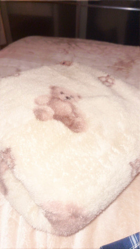 Soft fleece crib blanket - fleece,
