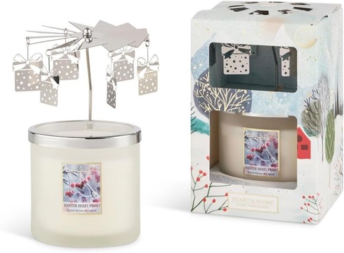 Heart home wick jar candle - heart,