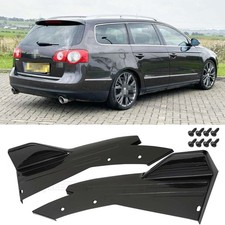 Black Rear Diffuser Bumper