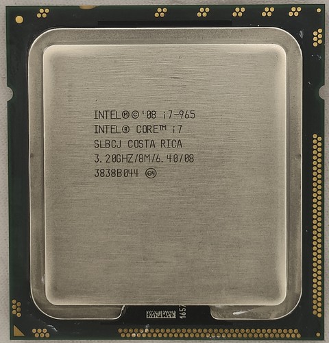 Slbcj intel core - slbcj, i7-965