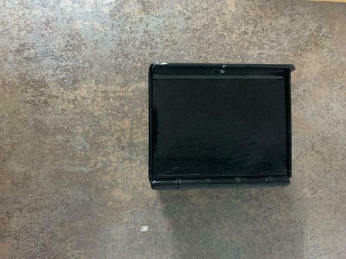 Black powder coated steel - powder,