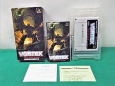 SNES -- VORTEX -- Boxed. Super