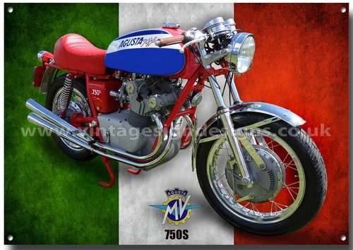 Agusta 750s motorcycle - mv,