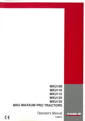 Case IH Tractor Maxxum Pro