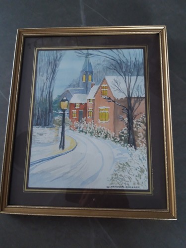 Water colour painting a - water, of
