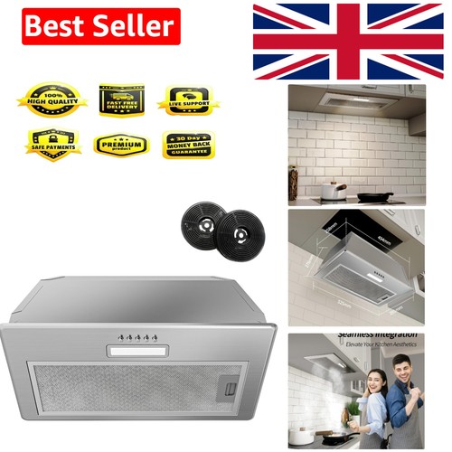 52cm silver integrated cooker - 52cm,