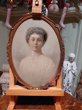 Antique Hand Tinted Portrait