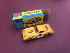 Corgi Toys 337 Customized Chevrolet Corvette, "lazy bones" Boxed, Original.