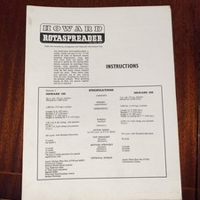 Howard rotaspreader 100 200 - howard,