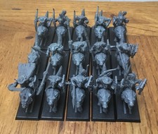 Warhammer Fantasy/The Old World Goblin Wolf Riders x15 Unpainted.