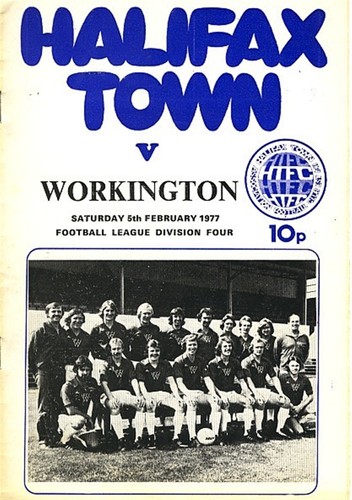 Halifax town workington - town, v