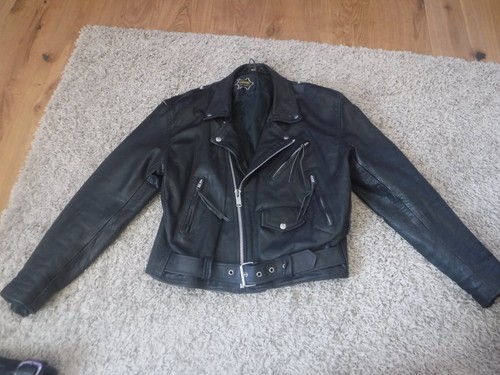 Vintage genine cowhide real - vintage,