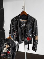 Zara Womens Black Studded