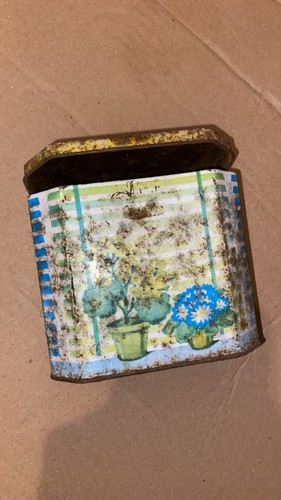 Antique old tea - caddy, with