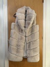 Women's Faux Fur Gilet Size M