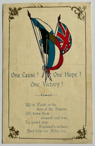 Ww1 allied flags - allied, one