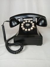 Antique Style Push Button Telephone Landline, Old Fashioned