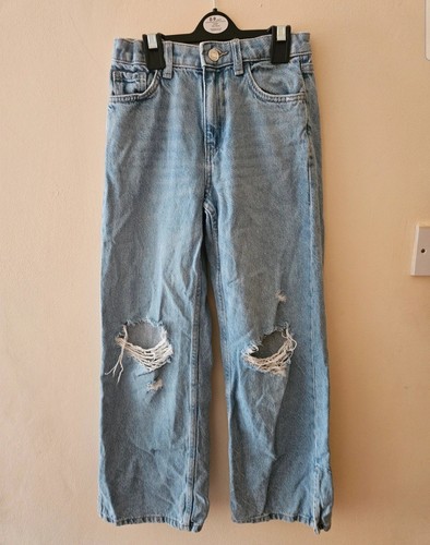 Girls wide leg - split, jeans
