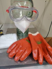PPE Kit Gloves Goggles Dust