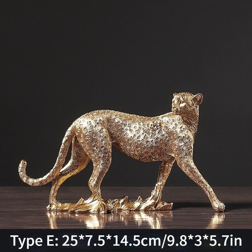 Cheetah statue resin panther - cheetah,