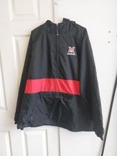 Charles River M Miami Red Hawks Extra Large Men's Black Red Lined Jacket