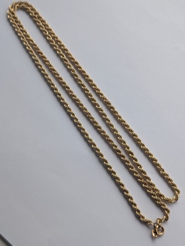 Vintage 9ct gold rope twist - 9ct,