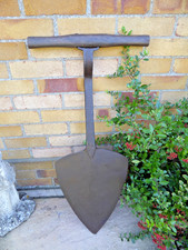Vintage Peat Cutter spade Shovel turf lifter tool, SKINNER & JOHNSON SKJO Rutter