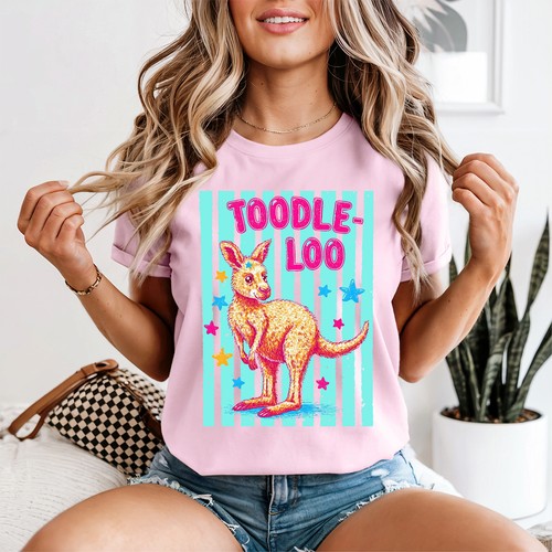 Cute kangaroo womens shirt - cute,