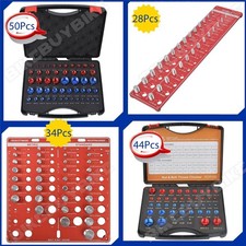 Nut & Bolt Thread Checker Inch & Metric Identifier Thread Gauges Box Size Gauges