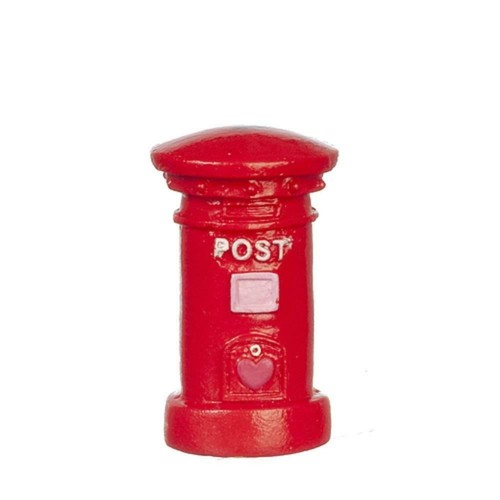 Dolls house red - dolls, british