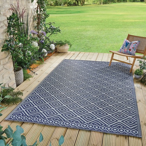 Outdoor aztec garden rug - outdoor,