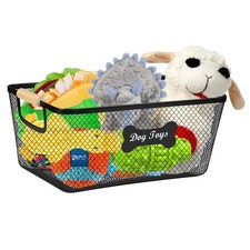 Sturdy Metal Dog Toy Storage