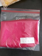 Red Organza Voile Fabric Aprox 1.5 X 1.5 Metres