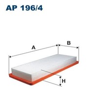 AIR FILTER FITS: CITROËN C4