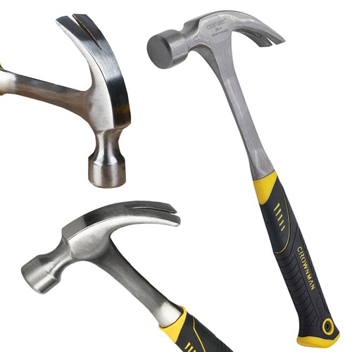 Heavy duty claw hammer 16oz - claw,