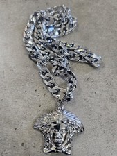 VERSACE MEDUSA SHOOTOUT NECKLACE AND PENDANT 