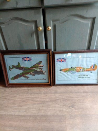 Framed needlework pictures - framed,