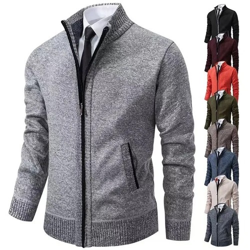 Mens fleece lined - fleece, knitted