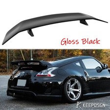 46" Gloss Sport Racing Rear Trunk Spoiler GT Wing For Nissan 370z 350z GTR 240sx