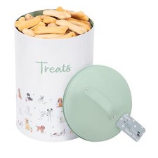 Dog Treat Tin Biscuit Storage