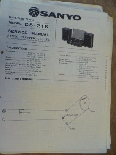 Sanyo 21k music center - ,