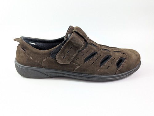 Rohde brown leather closed toe - brown,