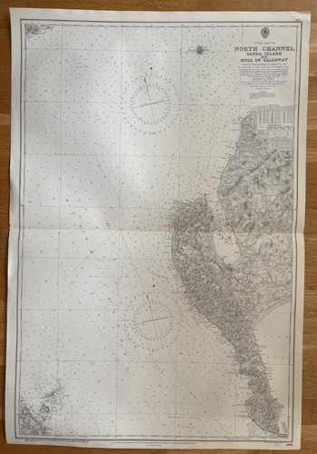 1944 vintage map - 1944,