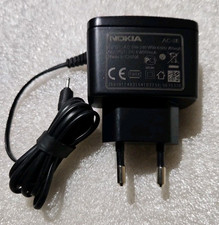 Genuine AC-3E Thin Pin (2mm) Mains Charger with EU 2-Pin Plug for Nokia Phones