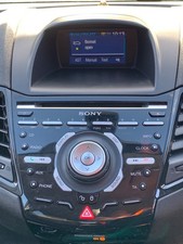 FORD FIESTA MK7 SONY RADIO STEREO CD PLAYER HEAD UNIT & DISPLAY SCREEN 13-17