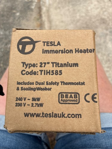 Tesler immersion heater - immersion, 27